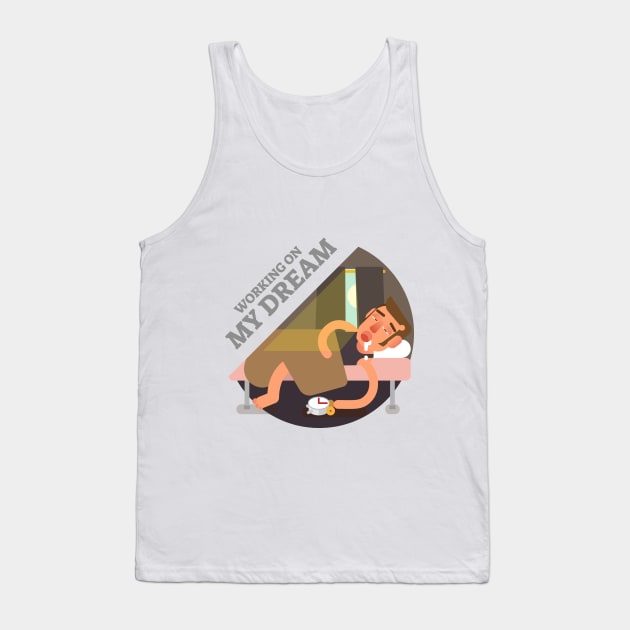 Achieving goals. Kind of. Tank Top by normaals